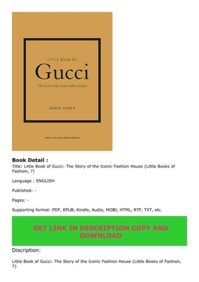 gucci 100 book pdf